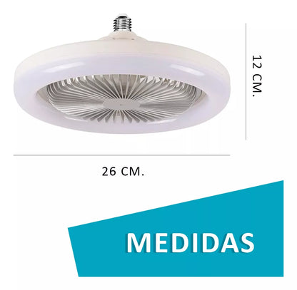 VENTILADOR DE TECHO CON FOCO