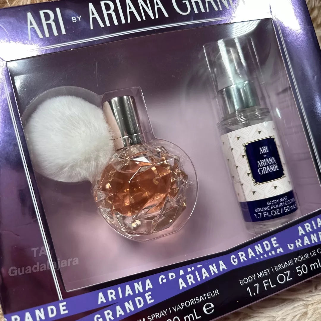 DÚO DE PERFUME Y BODY "ARI" DE ARIANA GRANDE 💅🏻